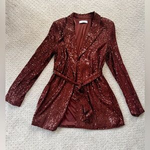 Mango sequin blazer